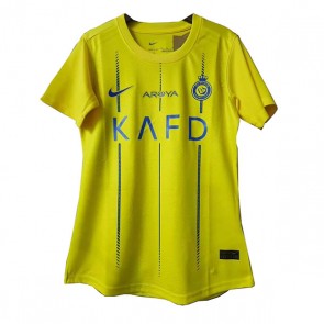 Maillot de foot Al-Nassr Domicile Femmes 2023-24 Manches Courte